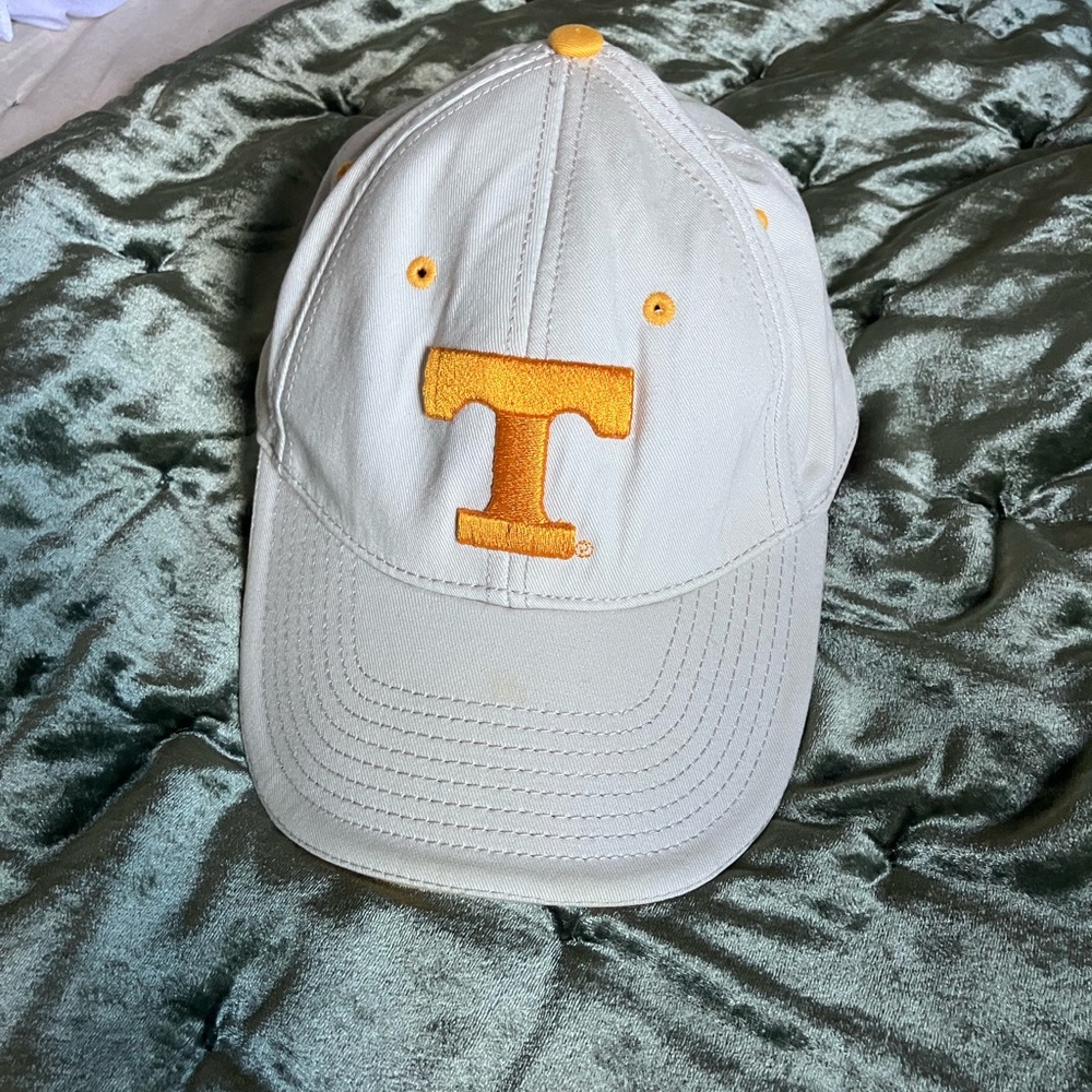 Beige and Orange Tennessee The Game Hat